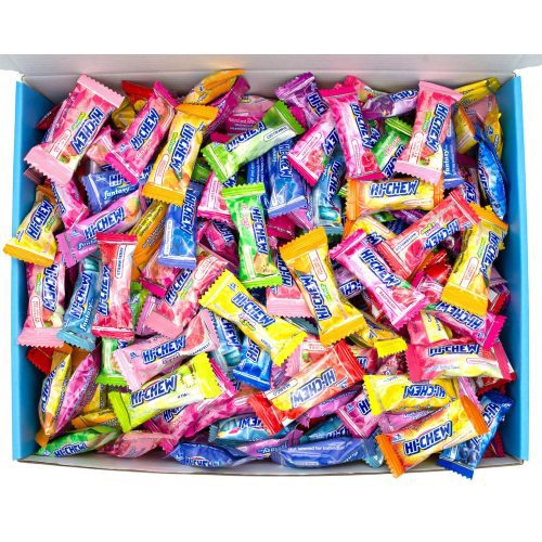 hi chew 24 flavors bulk 330 pieces 4 pound 4 original 3 tropical 3 combos 3 sweet and sour 3 fantasy 3 dessert 3 berries 2 plusfruit snackathon 869842