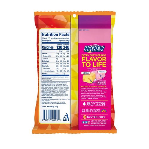 hi chew fruit chews morinaga 165807