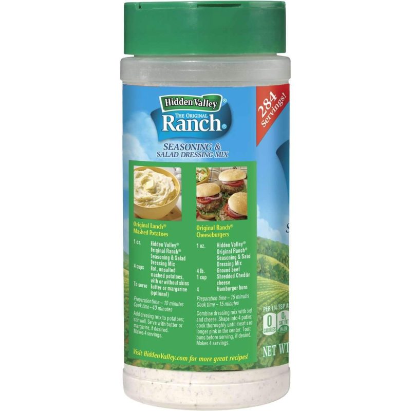 hidden valley ranch seasoning salad dressing mix shaker hidden valley 398587