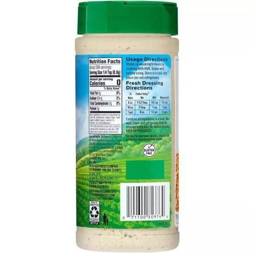 hidden valley ranch seasoning salad dressing mix shaker hidden valley 511739