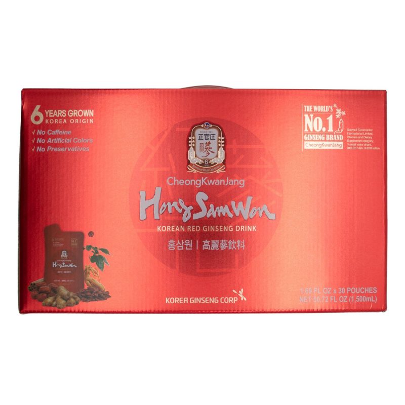 Hong Sam Won Red Ginseng Drink Hong Sam Won 1.69 Fl Oz-30 Count