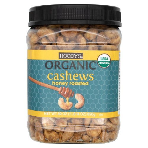 Hoody's Organic Honey Roasted Cashews Hoody's 30 Ounce 