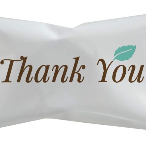 hospitality mints thank you buttermints 26 ounce snackathon foods 959252