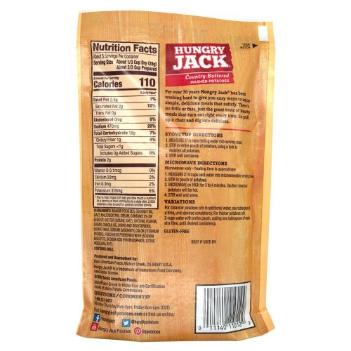 hungry jack mashed potatoes hungry jack 149543