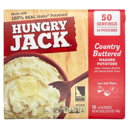 Hungry Jack Mashed Potatoes Hungry Jack Country Buttered 5 Oz-10 Count 