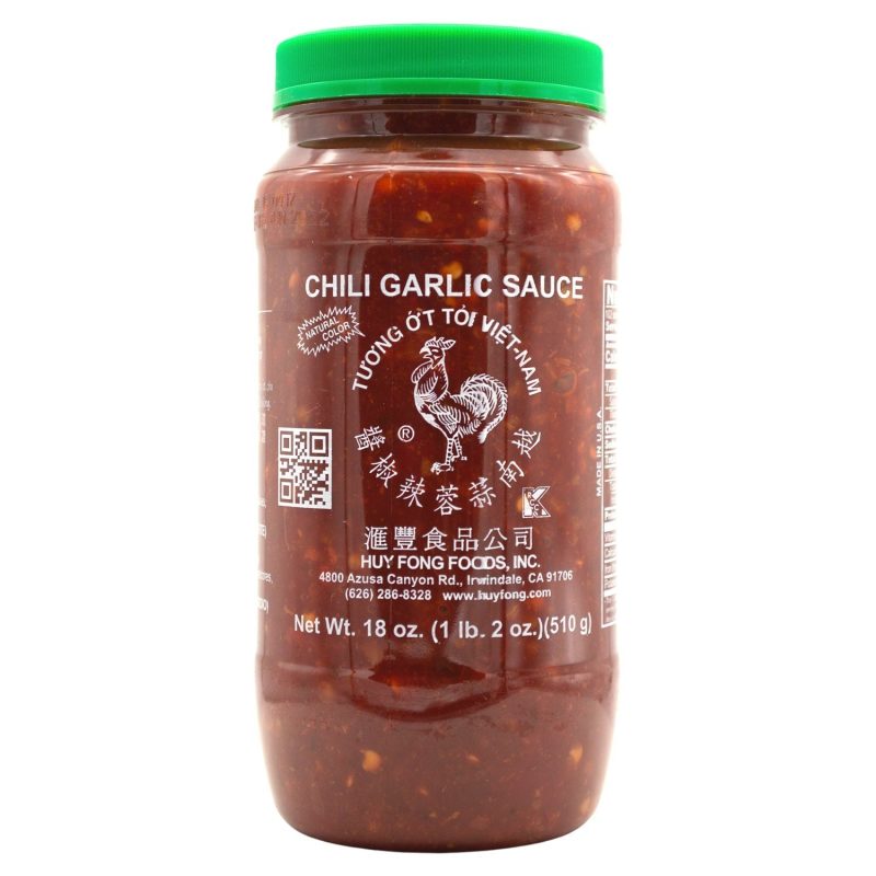 Huy Fong Chili Sauce Huy Fong Chili Garlic 18 Ounce