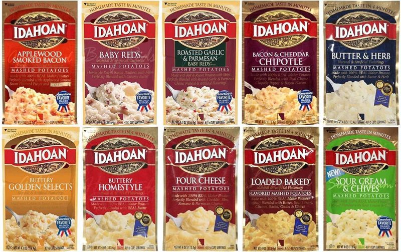 idahoan mashed potatoes idahoan 814926