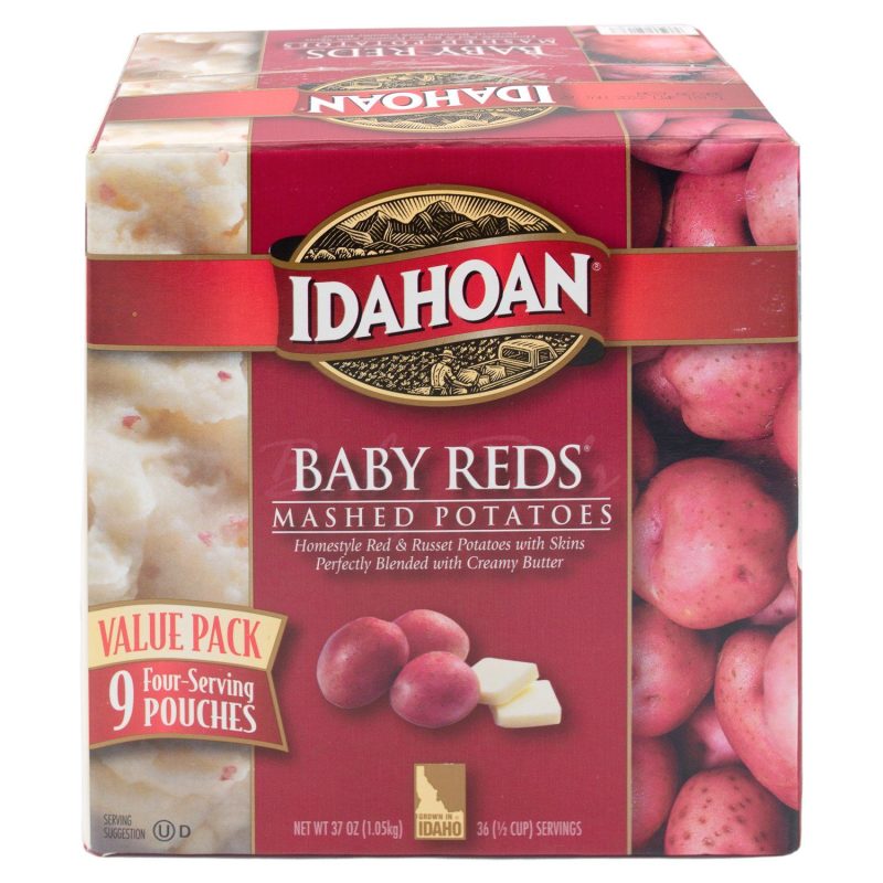 Idahoan Mashed Potatoes Idahoan Baby Reds 4.1 Oz-9 Count