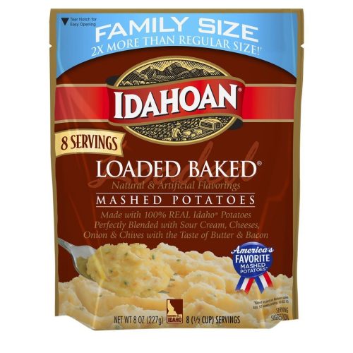 Idahoan Mashed Potatoes Idahoan Loaded Baked 8 Ounce 