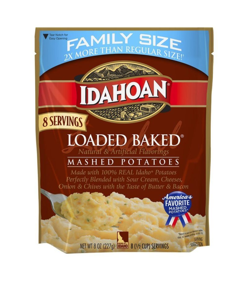 Idahoan Mashed Potatoes Idahoan Loaded Baked 8 Ounce