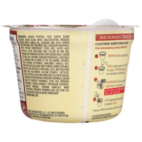 idahoan microwavable mashed potatos idahoan 531361