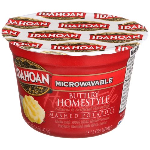 Idahoan Microwavable Mashed Potatos Idahoan Buttery Homestyle 1.5 Ounce 