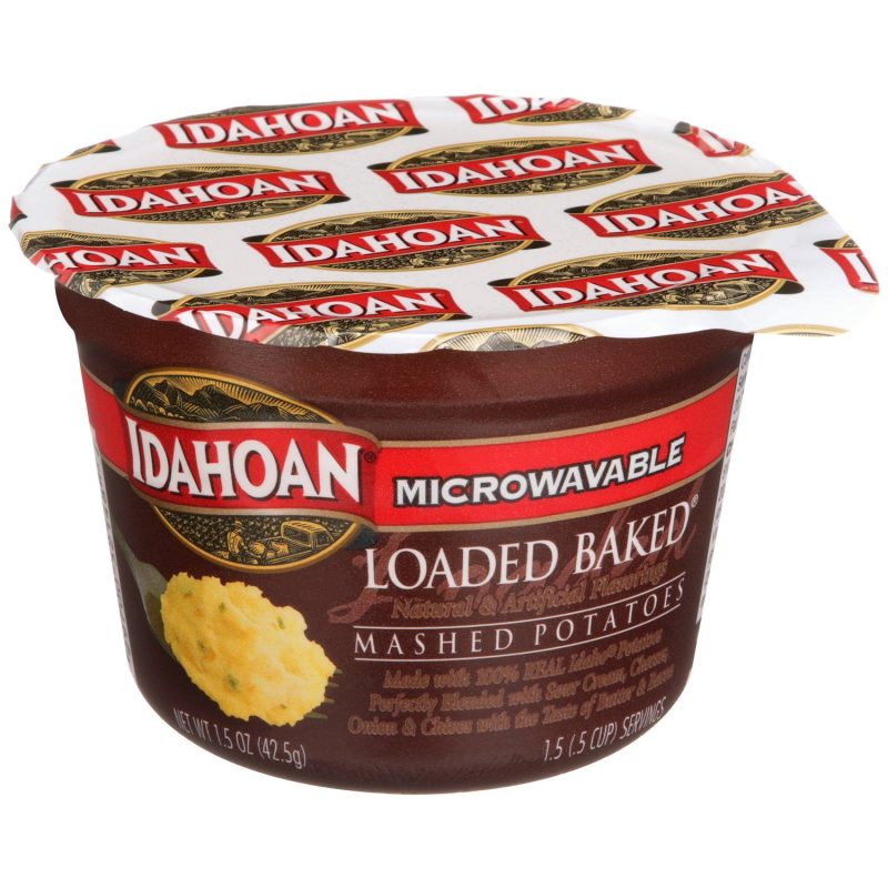 Idahoan Microwavable Mashed Potatos Idahoan Loaded Baked 1.5 Ounce