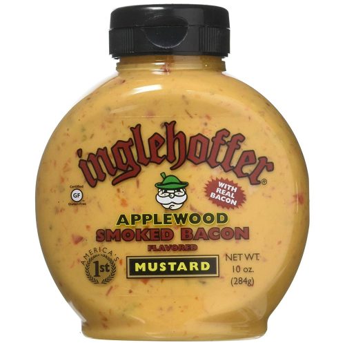 Inglehoffer Mustard Beaverton Foods Applewood Smoked Bacon 10 Ounce