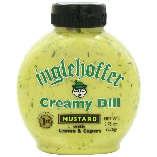 Inglehoffer Mustard Beaverton Foods Creamy Dill 9.75 Ounce 