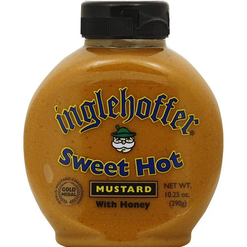 Inglehoffer Mustard Beaverton Foods Sweet Hot with Honey 10.25 Ounce 