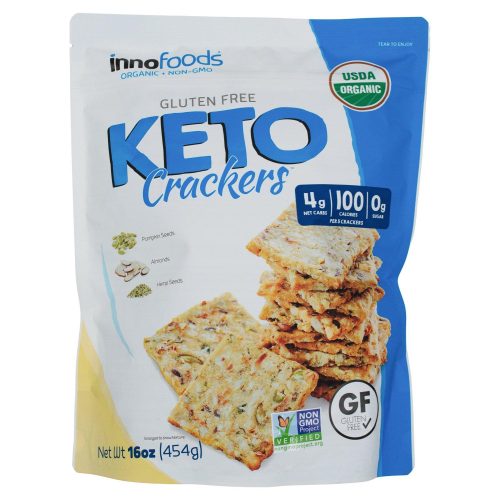 Innofoods Crackers Innofoods Keto 16 Ounce 