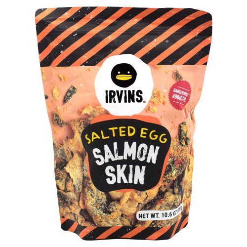 Irvin Salted Egg Salmon Skin Irvin Original 10.6 Ounce