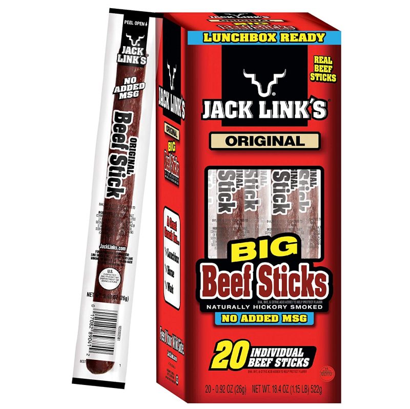 Jack Link's Beef Sticks Jack Link's Original 0.92 Oz-20 Count