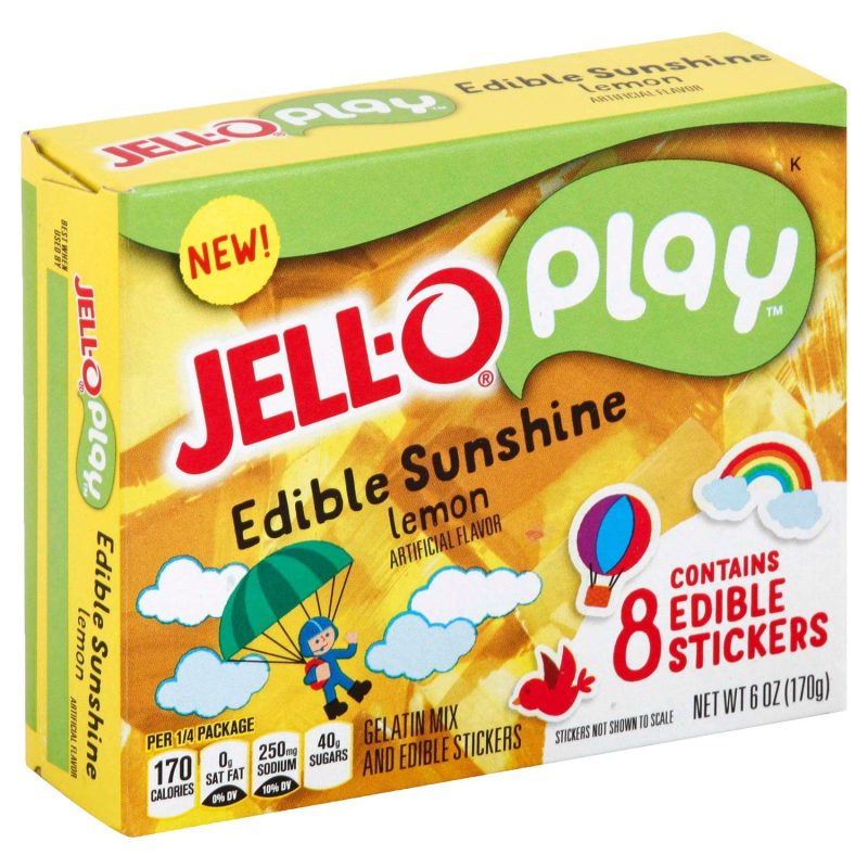 Jell-O Play Instant Dessert Mix Jell-O Edible Sunshine 6 Ounce