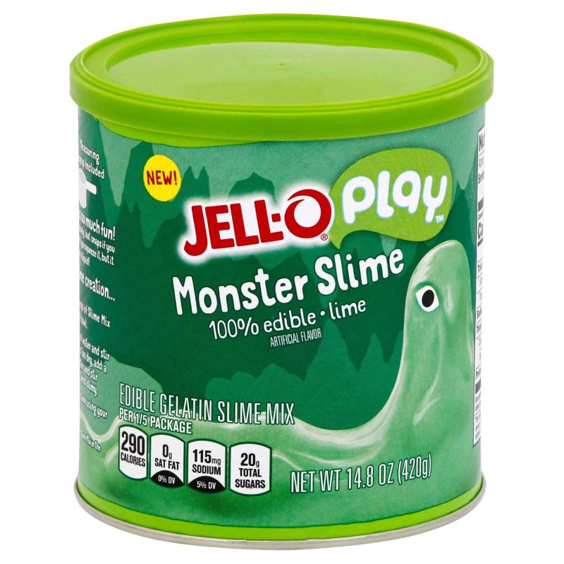 Jell-O Play Instant Dessert Mix Jell-O Monster Slime 14.8 Ounce