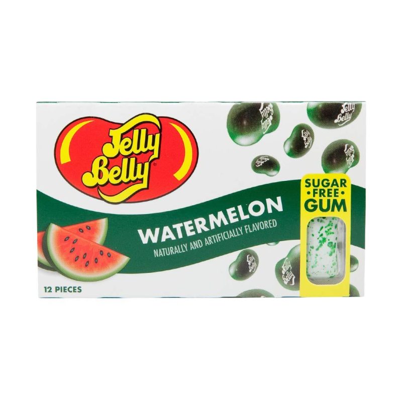 Jelly Belly Sugar Free Gum Jelly Belly Watermelon 12 Pieces