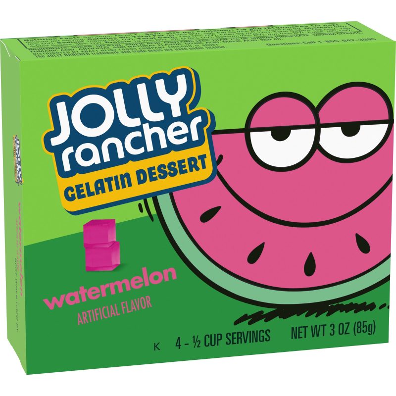 Jolly Ranger Gelatin Dessert Jolly Rancher Watermelon 3 Ounce