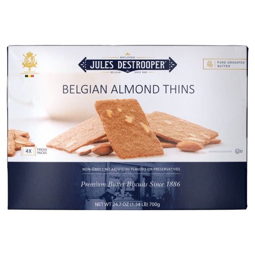 Jules Destrooper Almond Thins Jules Destrooper 24.7 Ounce 