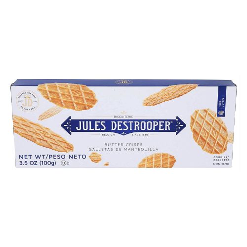 Jules Destrooper Biscuits Jules Destrooper Butter Crisps 3.5 Ounce 