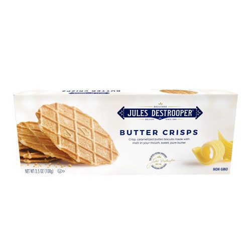 Jules Destrooper Biscuits Jules Destrooper Butter Waffle 3.5 Ounce 