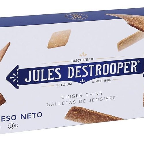 Jules Destrooper Biscuits Jules Destrooper Ginger Thins 3.5 Ounce 