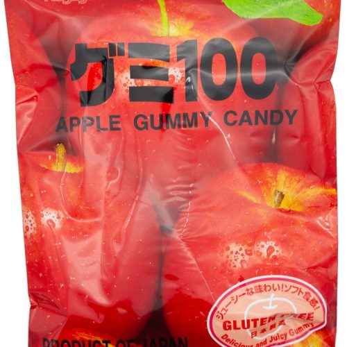 Kasugai Gummy Candy Kasugai Apple 3.77 Ounce 