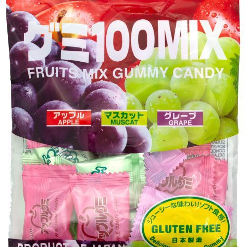 Kasugai Gummy Candy Kasugai Fruit Mix 3.59 Ounce 