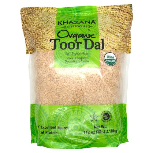 Khazana Organic Toor Dal Split Pigeon Peas Khazana 7 Pound 