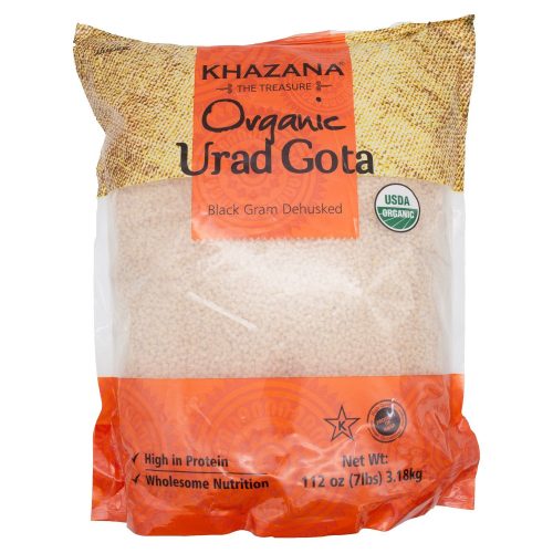 Khazana Organic Urad Gota Black Gram Dehusked Khazana 7 Pound 