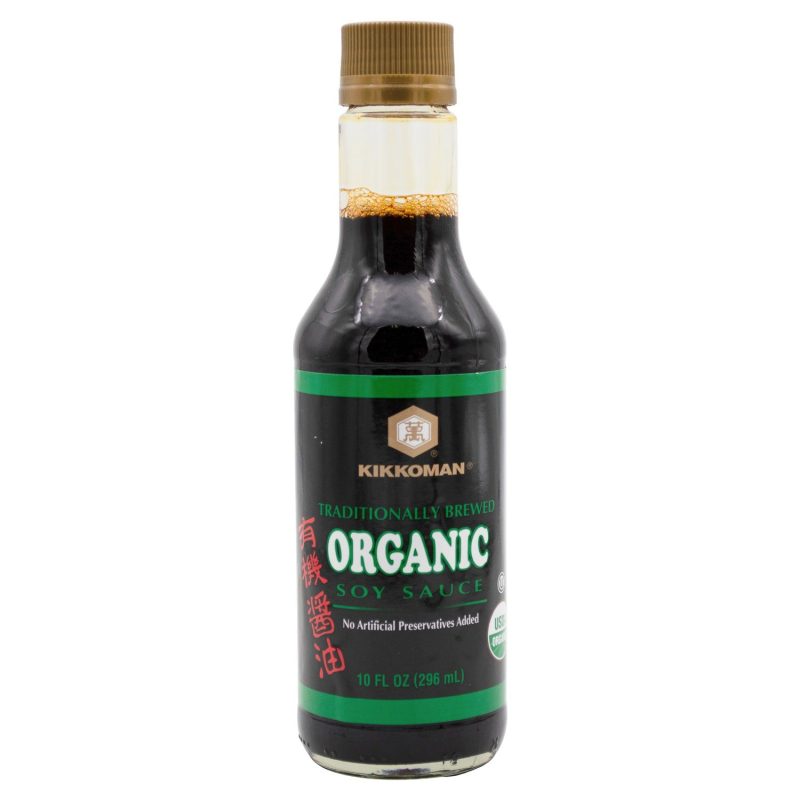 Kikkoman Naturally Brewed Soy Sauce Kikkoman Organic 10 Fluid Ounce