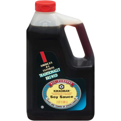 Kikkoman Naturally Brewed Soy Sauce Kikkoman Original 64 Fluid Ounce 