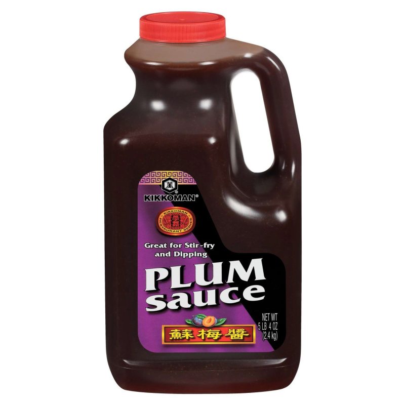 Kikkoman Plum Sauce Kikkoman 84 Oz-4 Count