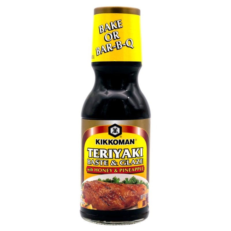 Kikkoman Teriyaki Sauces & Glazes Kikkoman Baste & Glaze with Honey & Pineapple 12.8 Ounce