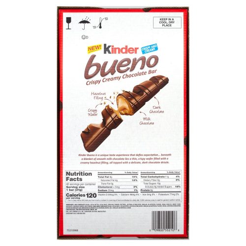 kinder bueno crispy creamy chocolate meltable kinder 157084