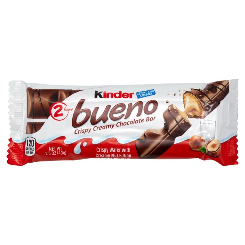 kinder bueno crispy creamy chocolate meltable kinder original 15 ounce 385847