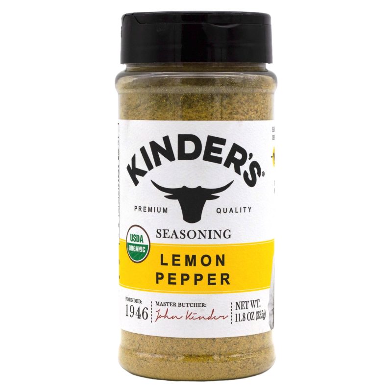 KINDER'S Seasonings KINDER'S Lemon Pepper 11.8 Ounce