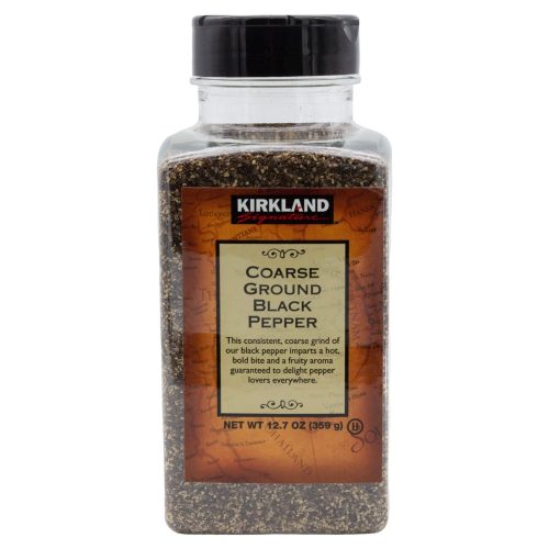 Kirkland Signature Black Pepper Kirkland Signature Coarse Ground 12.7 Ounce