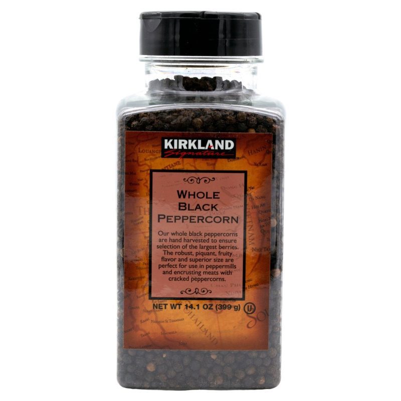 Kirkland Signature Black Pepper Kirkland Signature Whole Pepper 14.1 Ounce