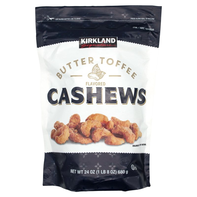 Kirkland Signature Butter Toffee Flavored Cashews Kirkland Signature Original 24 Ounce