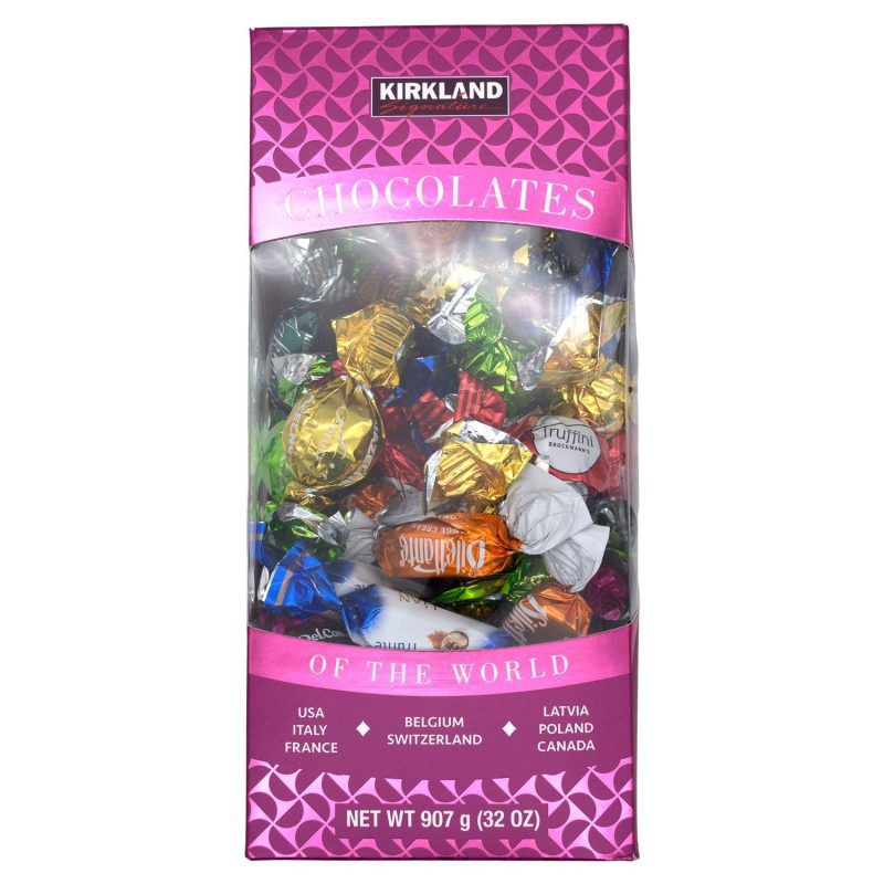 kirkland signature chocolates of the world premium chocolates meltable kirkland signature 555417