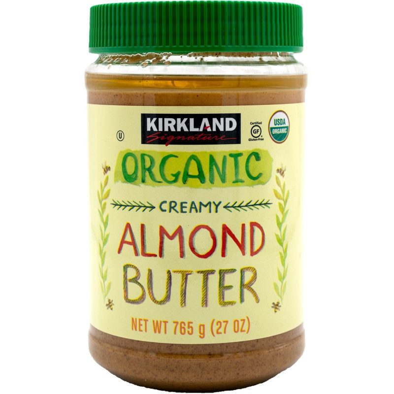 Kirkland Signature Creamy Almond Butter Kirkland Signature 27 Ounce Organic