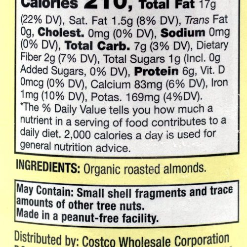 kirkland signature creamy almond butter kirkland signature 564039