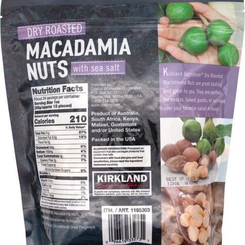 kirkland signature dry roasted macadamia nuts 24 ounce kirkland signature 793268