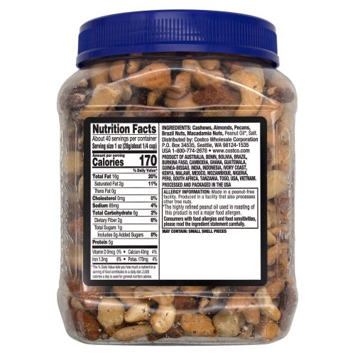 kirkland signature extra fancy mixed nuts kirkland signature 705438